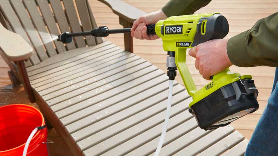 pistolet haute pression sans fil RY18PW22A Ryobi